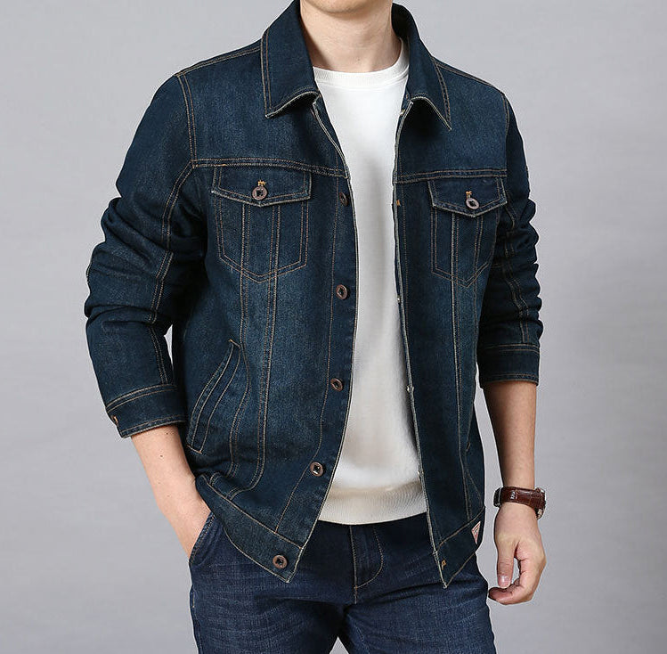 Ashford Vale™ | The Frostline Winter Denim Jacket