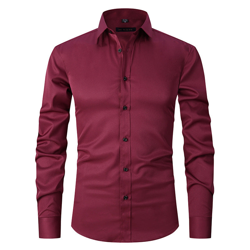 PrestigiaFlex™ | Wrinkle‑Free Stretch Shirt