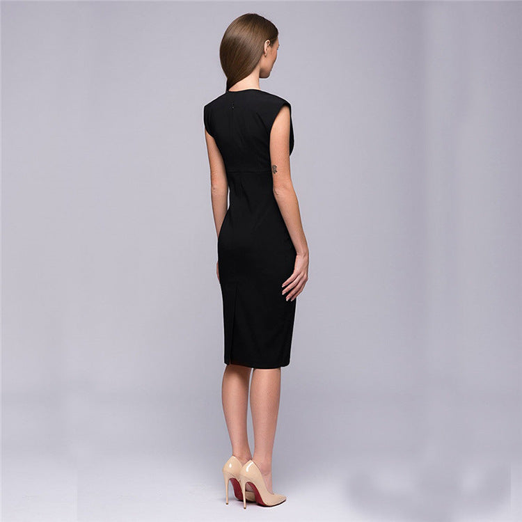 Ophelia™ | Deep‑V Pencil Dress