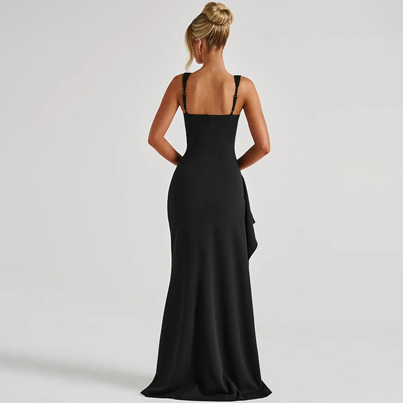 Elara Frost™ | Luxe Silhouette Slip Dress