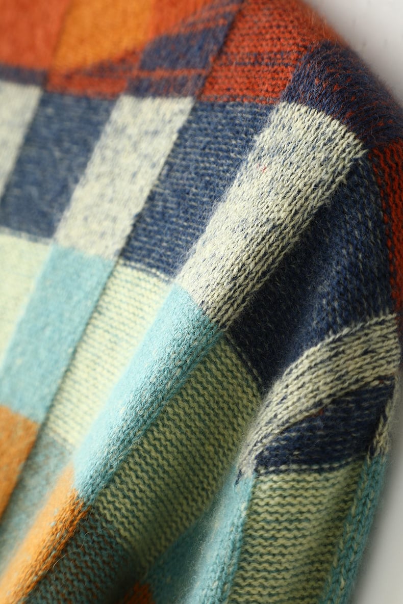 Elise Leroy™ | Cosy Checked Jumper