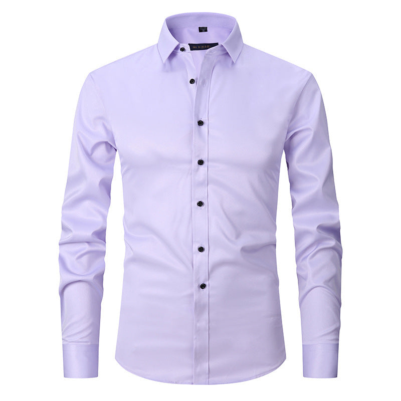 PrestigiaFlex™ | Wrinkle‑Free Stretch Shirt