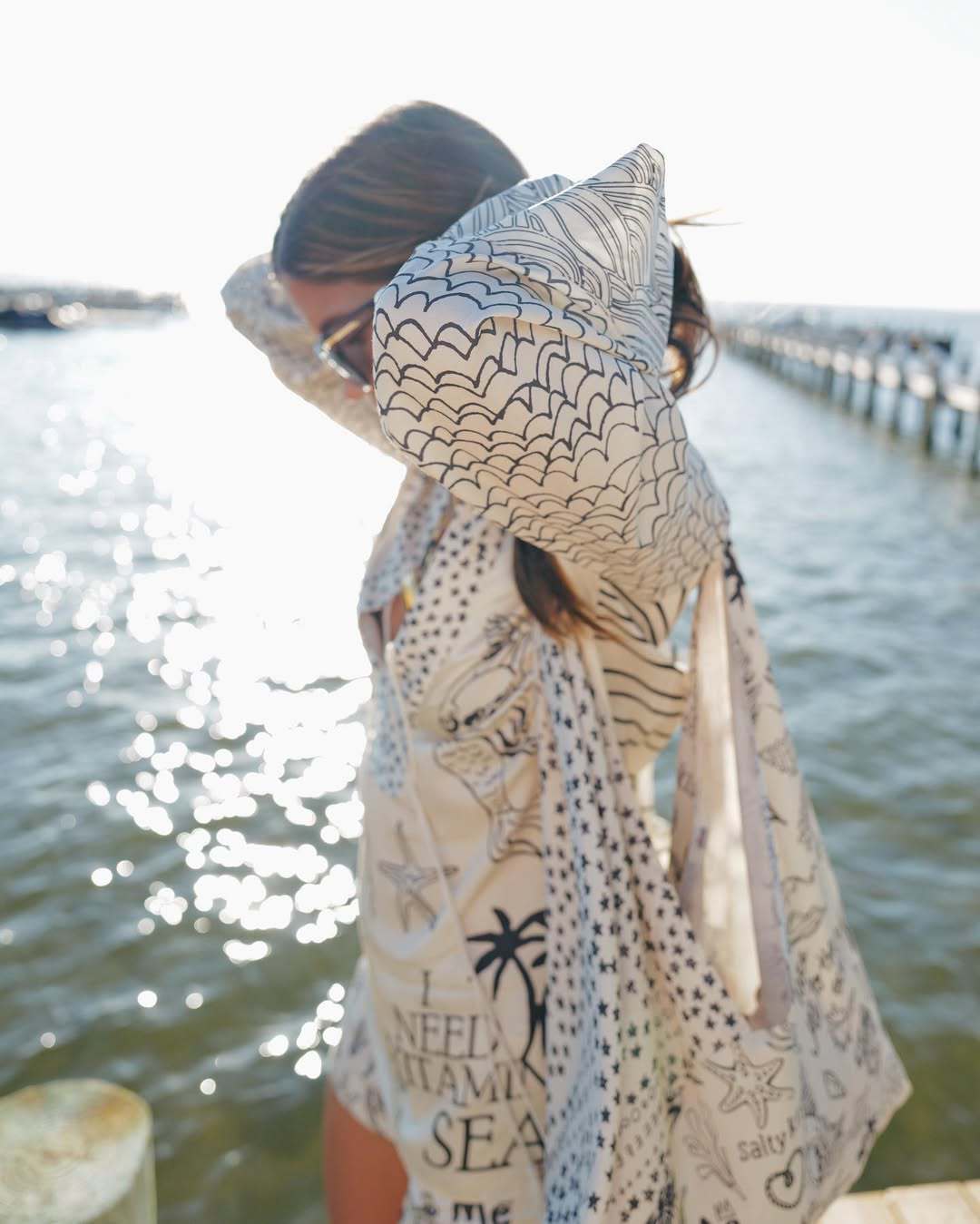 RoyalHoliday™ | Printed Shirt & Elastic Waist Shorts