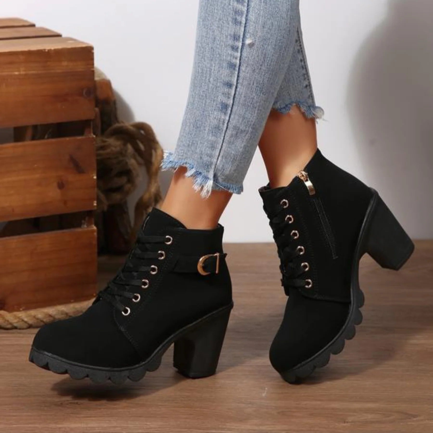 Clara Dane™ | MetroLuxe Buckle Boots