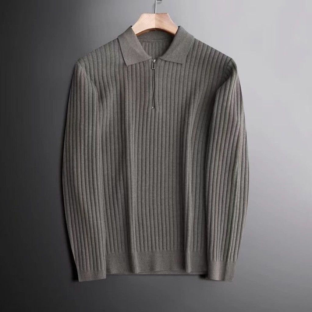 Frank Hardy™ | Quarter‑Zip Polo Sweater