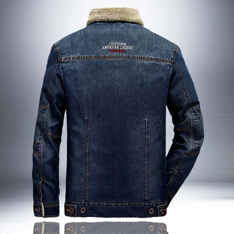 Marston Holt™ | The Coldfront Denim Utility Jacket