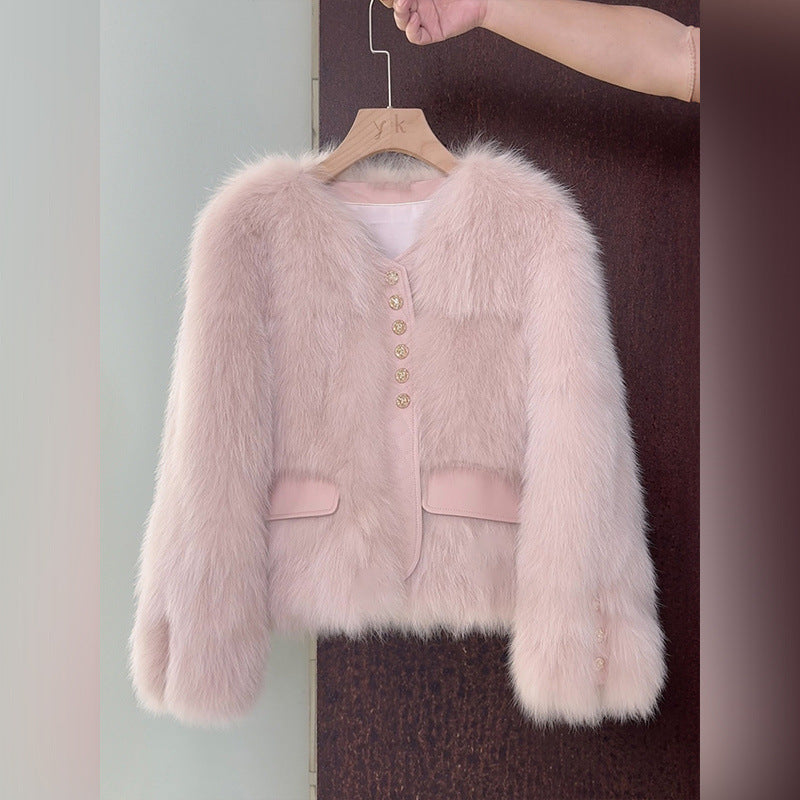 Clara Montrose™ | Luxe Fox Fur Jacket