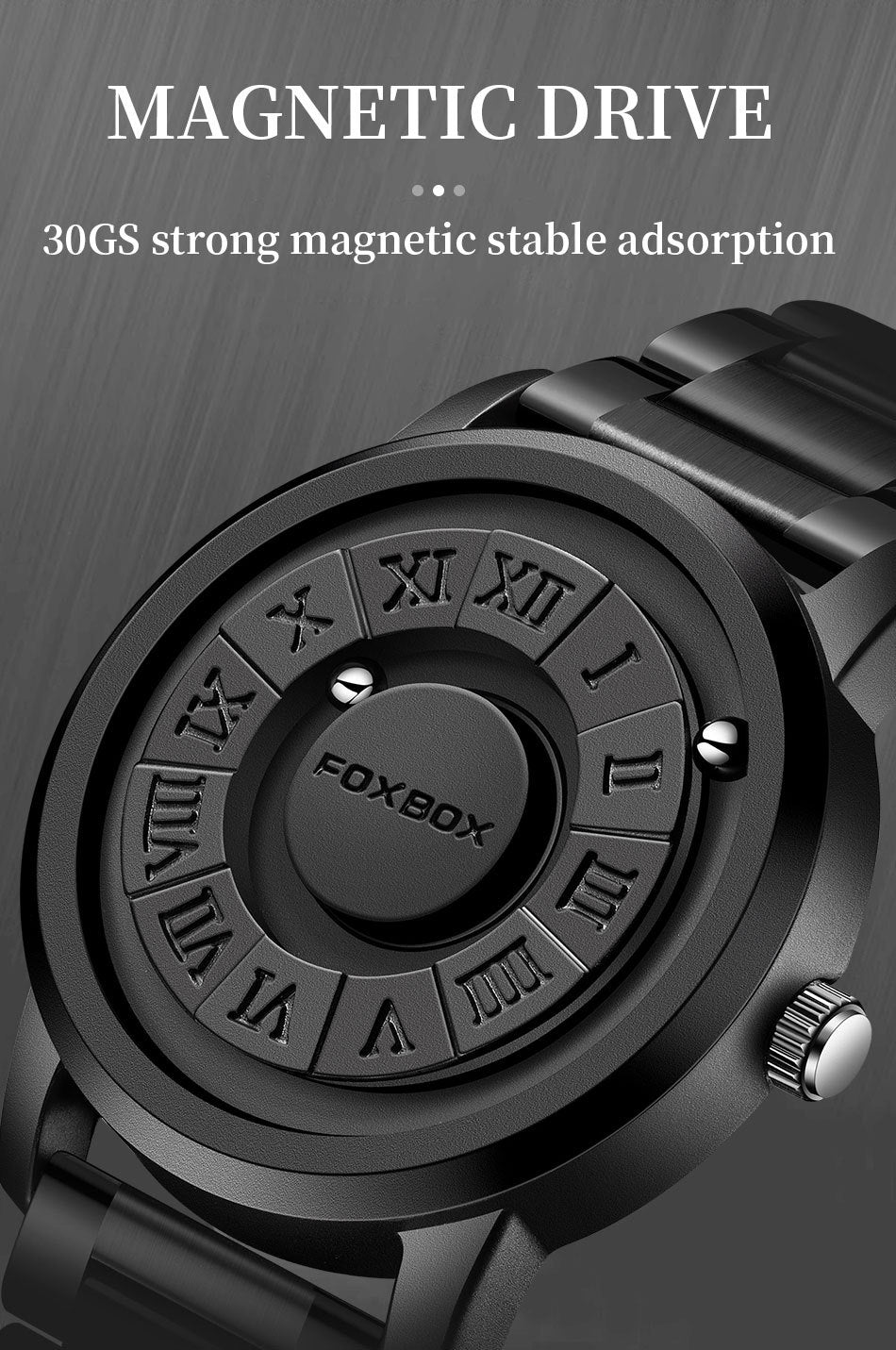 Julien Crane™ | MagSphere Precision Watch