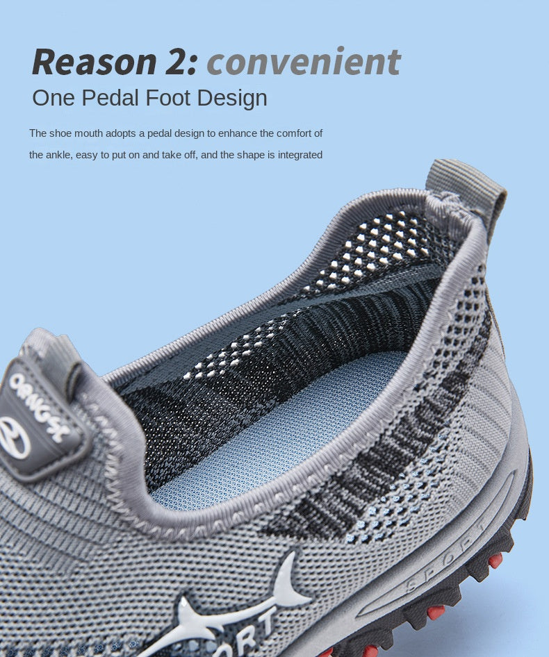 Cheviot Flex™ | Breathable Everyday Slip-Ons