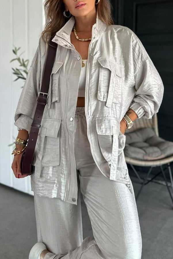 Chelsea Curation™ | Tailored Trousers & Jacket Co-ord