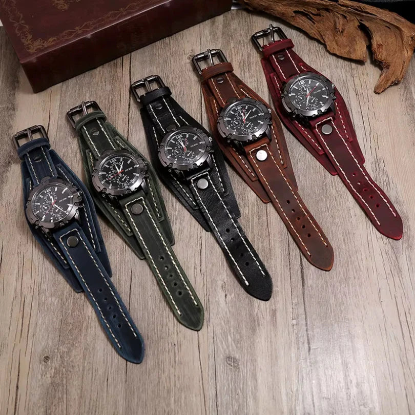 The Duke of Time™ | Genuine Leather Watch