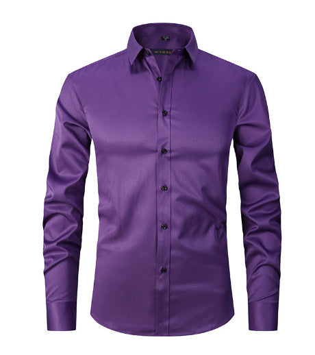 PrestigiaFlex™ | Wrinkle‑Free Stretch Shirt