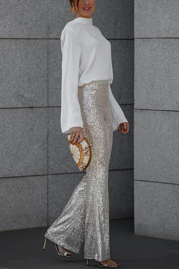 Glasto Glimmer™ | Sequin Party Trousers