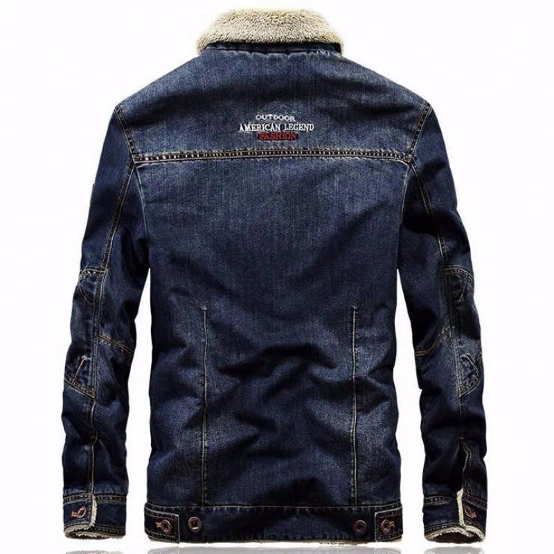 Marston Holt™ | The Coldfront Denim Utility Jacket