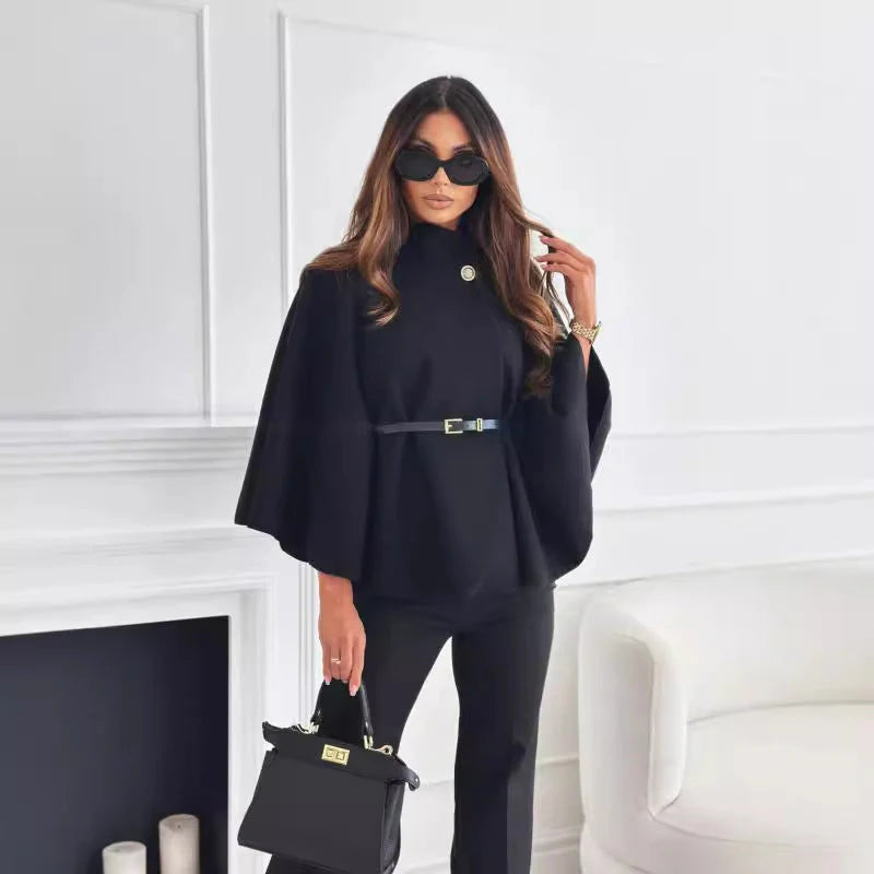 Camille Flare™ | Elegant Mid-Length Jacket