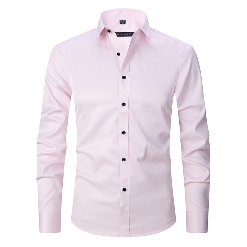 PrestigiaFlex™ | Wrinkle‑Free Stretch Shirt