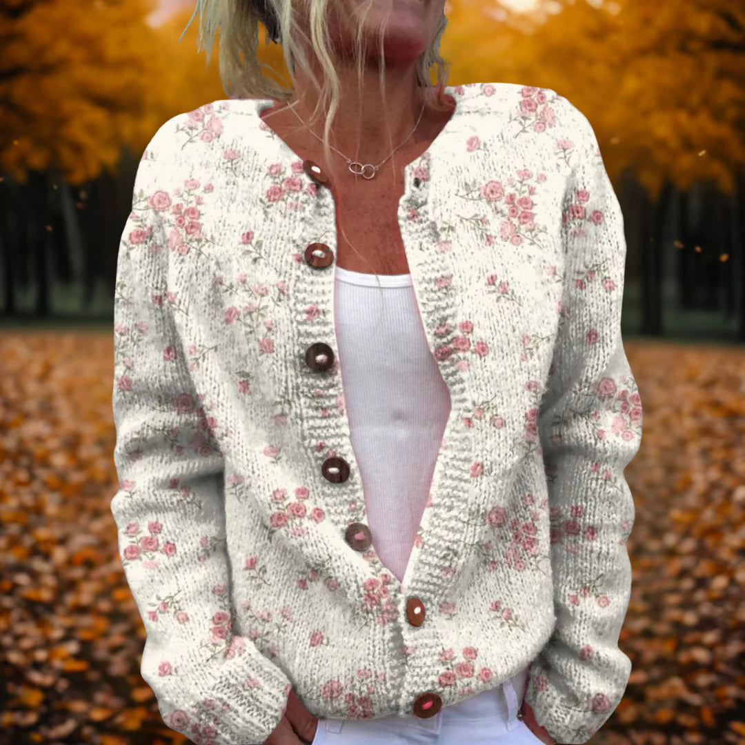 Stella | Pink Rose Cardigan