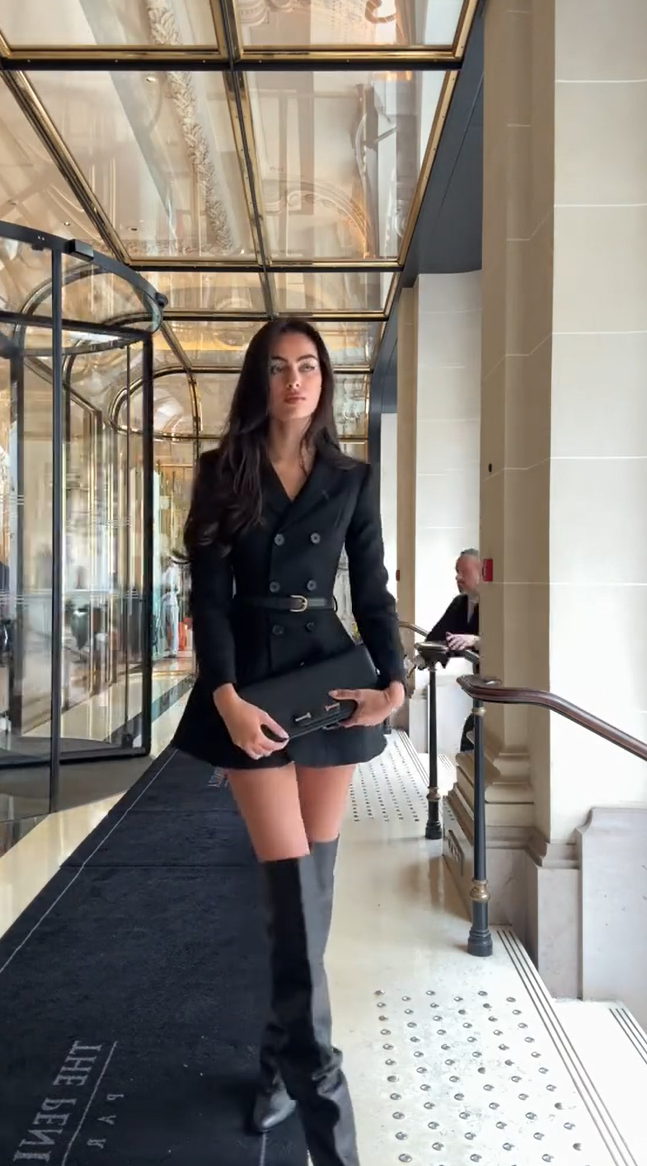 Aurora Leigh™ | The London Edge Blazer Dress