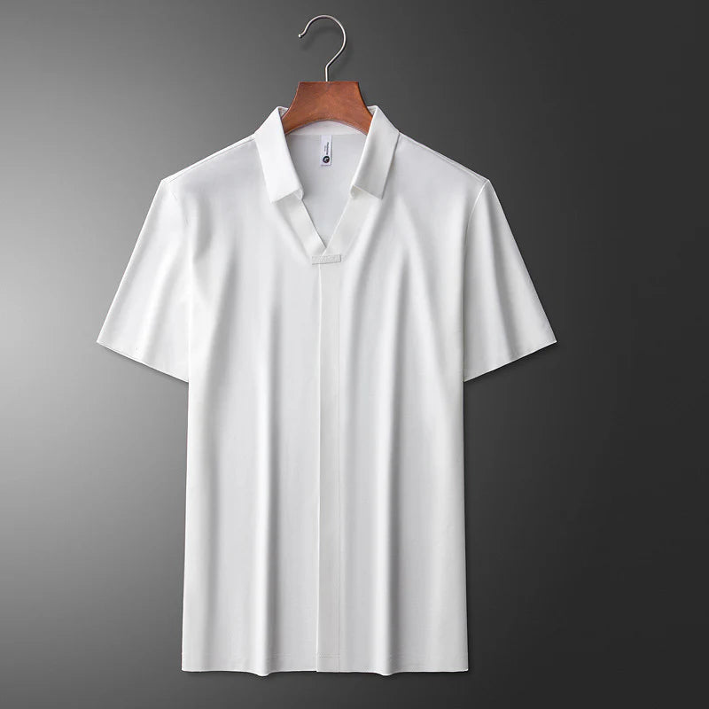 Garden State™ | Breathable Silk-Cotton Polo