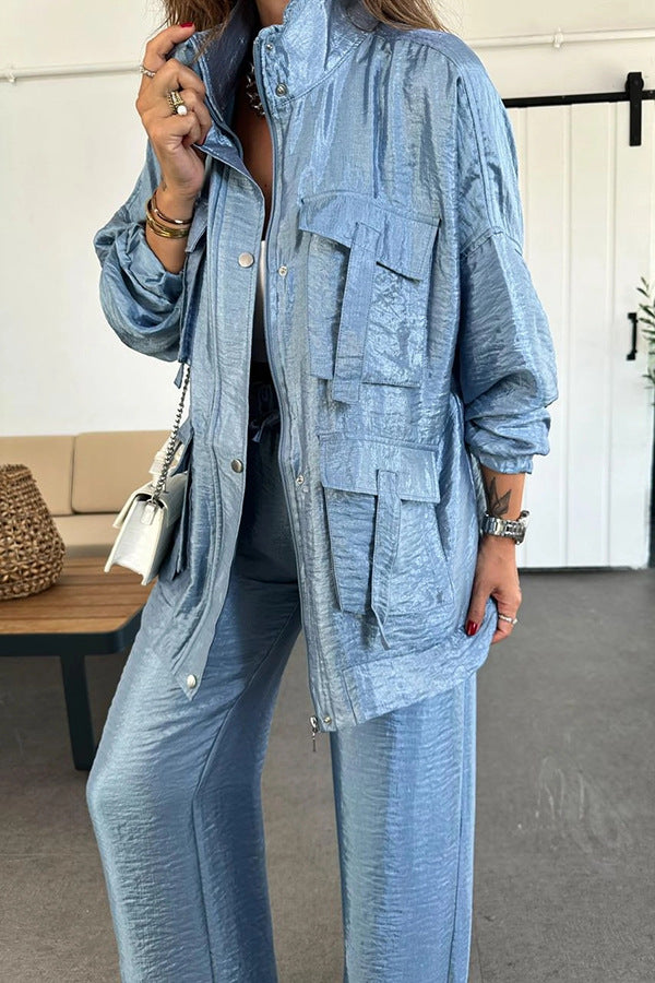 Chelsea Curation™ | Tailored Trousers & Jacket Co-ord