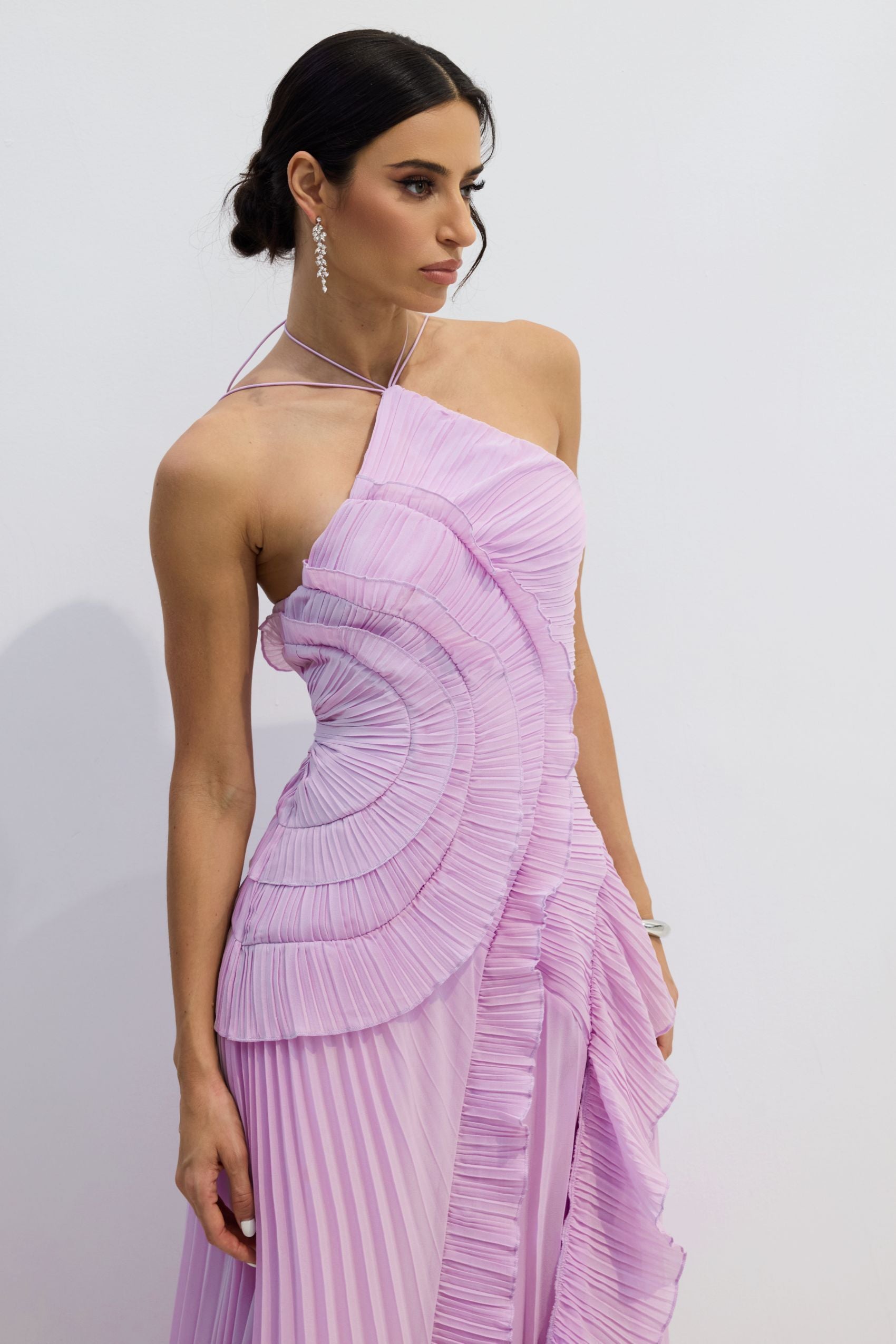 RichmondRomance™ | Patchwork Pleated Gown