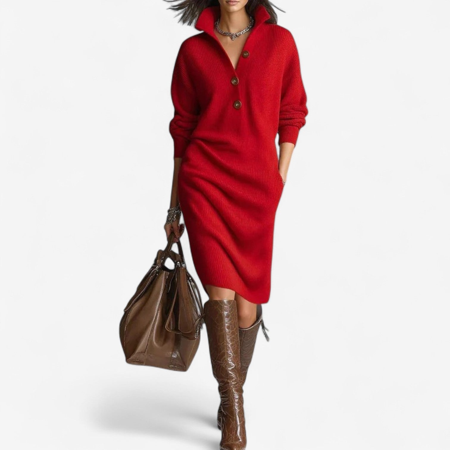 Amelia Shore™ | The Draped Comfort Dress