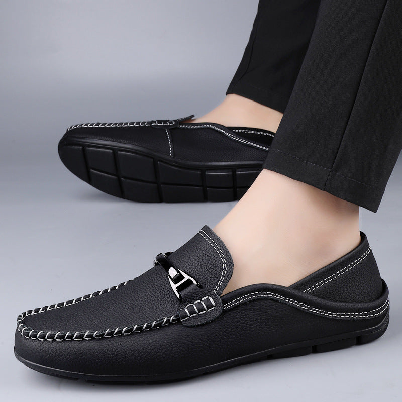 City of London™ | Bit-Detail Leather Loafers
