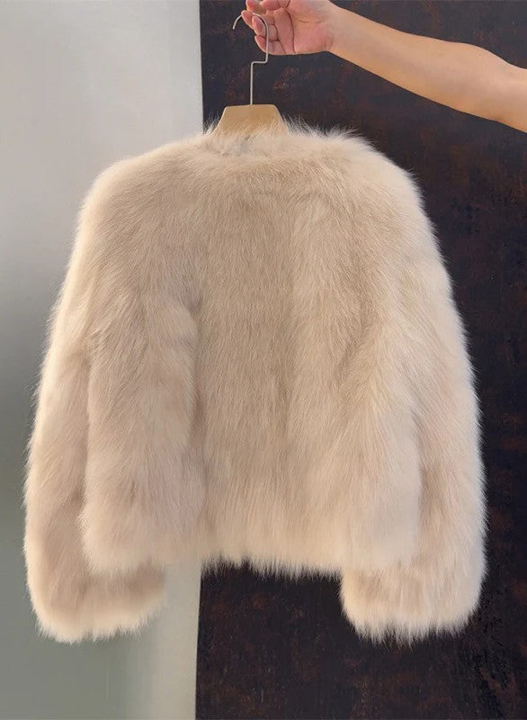 Clara Montrose™ | Luxe Fox Fur Jacket