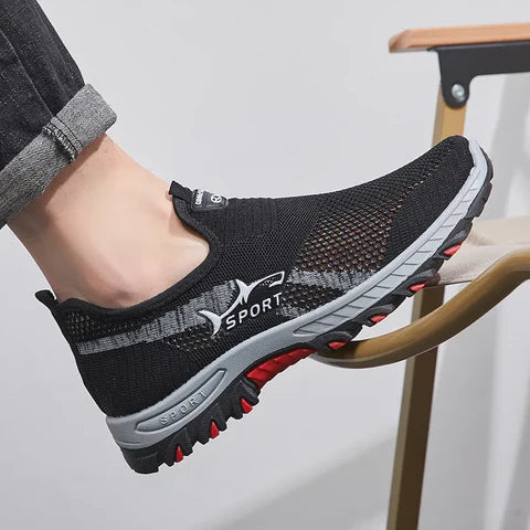 Cheviot Flex™ | Breathable Everyday Slip-Ons