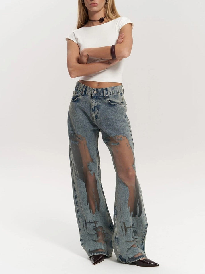 Northern Quarter™ | Washed Hollow Denim