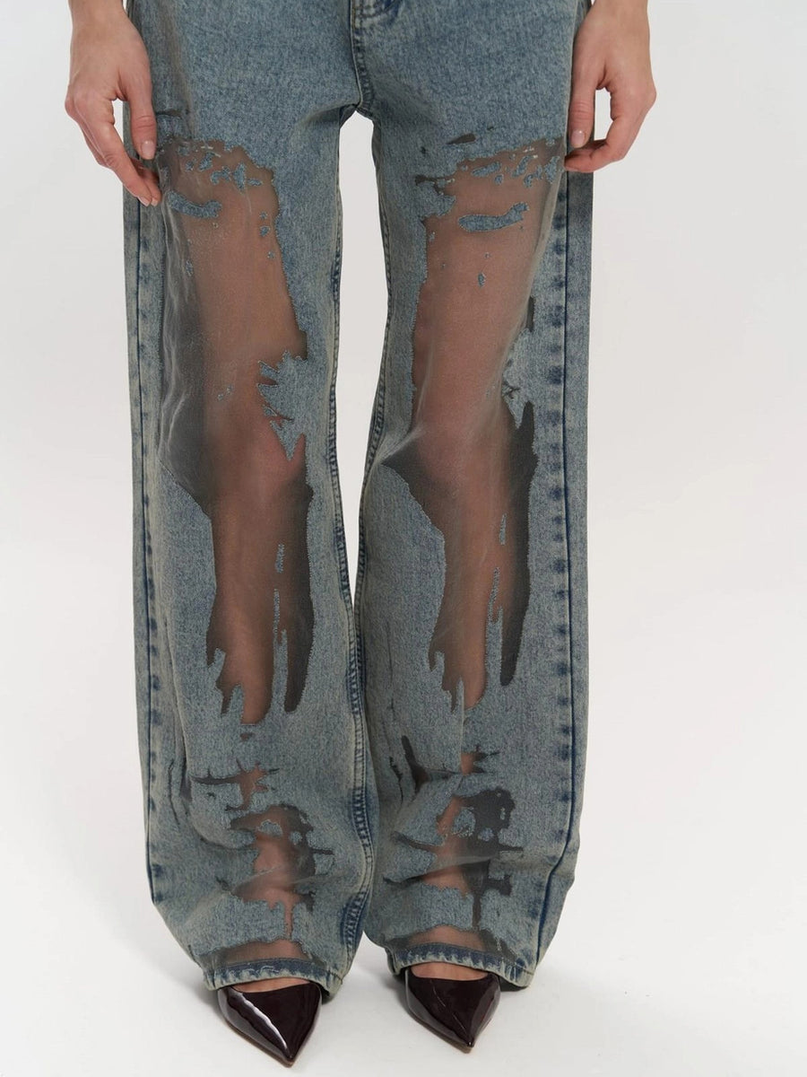 Northern Quarter™ | Washed Hollow Denim