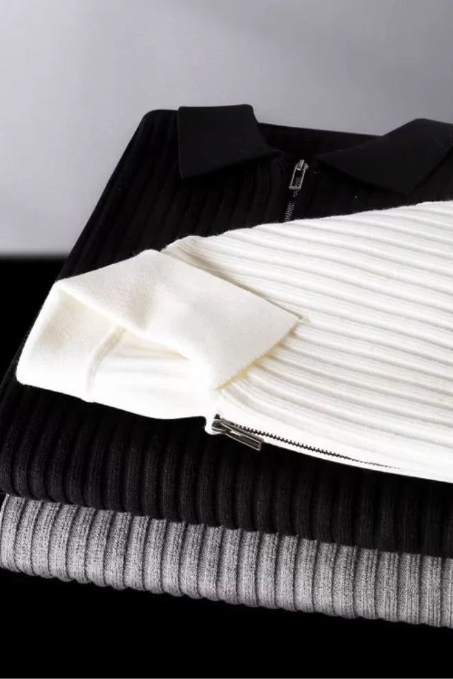 Frank Hardy™ | Quarter‑Zip Polo Sweater