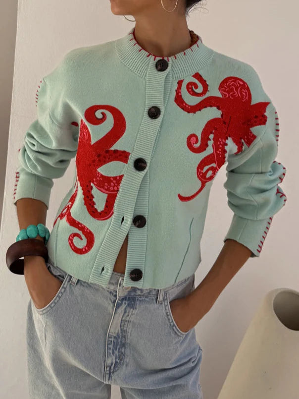 Cornwall Drift™ | Sea-Inspired Cardigan