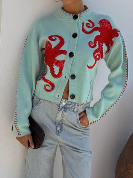 Cornwall Drift™ | Sea-Inspired Cardigan