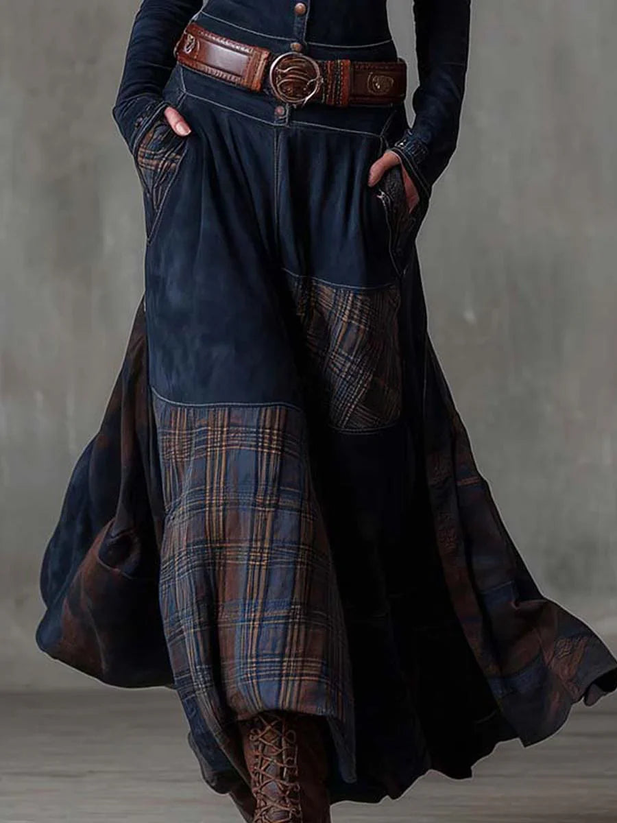 Amara Leigh™ | The Hawthorn Patchwork Dress & Belt