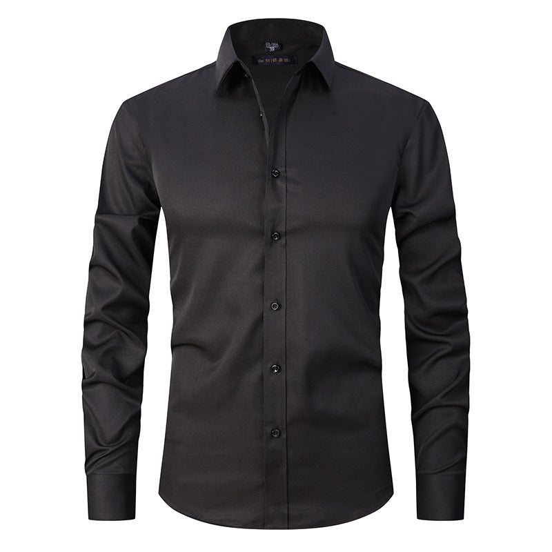 PrestigiaFlex™ | Wrinkle‑Free Stretch Shirt