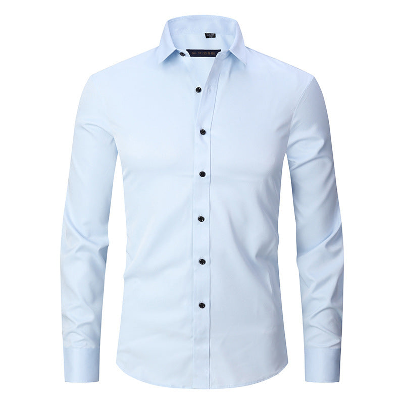 PrestigiaFlex™ | Wrinkle‑Free Stretch Shirt