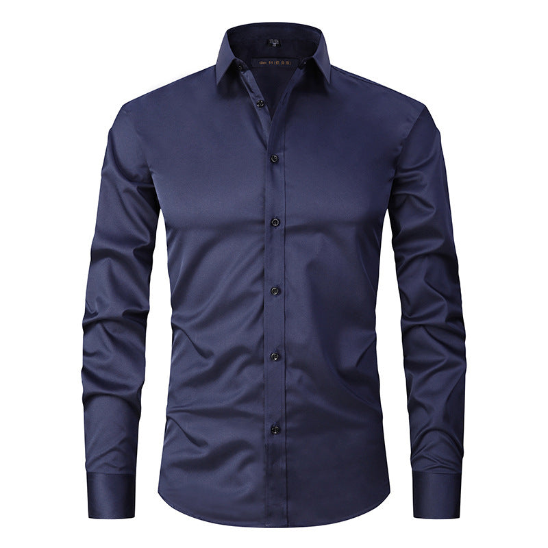 PrestigiaFlex™ | Wrinkle‑Free Stretch Shirt