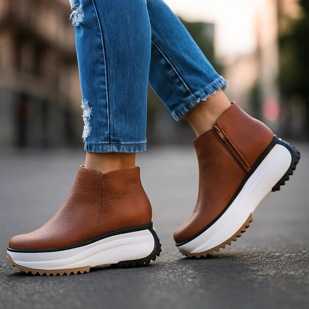 Clara Voss™ | The Whitmore Platform Loafers