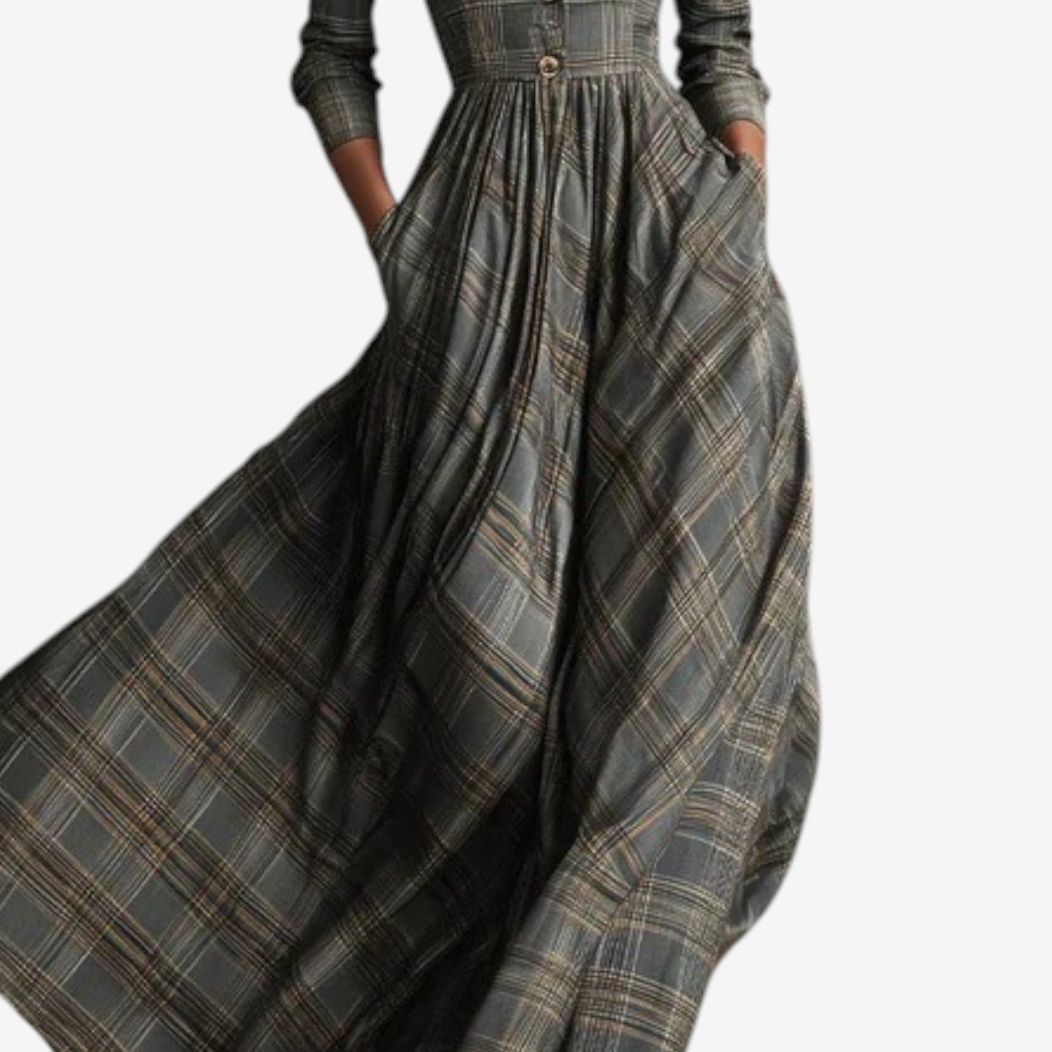 Amelia Rowe™ | The Windermere Plaid Dress