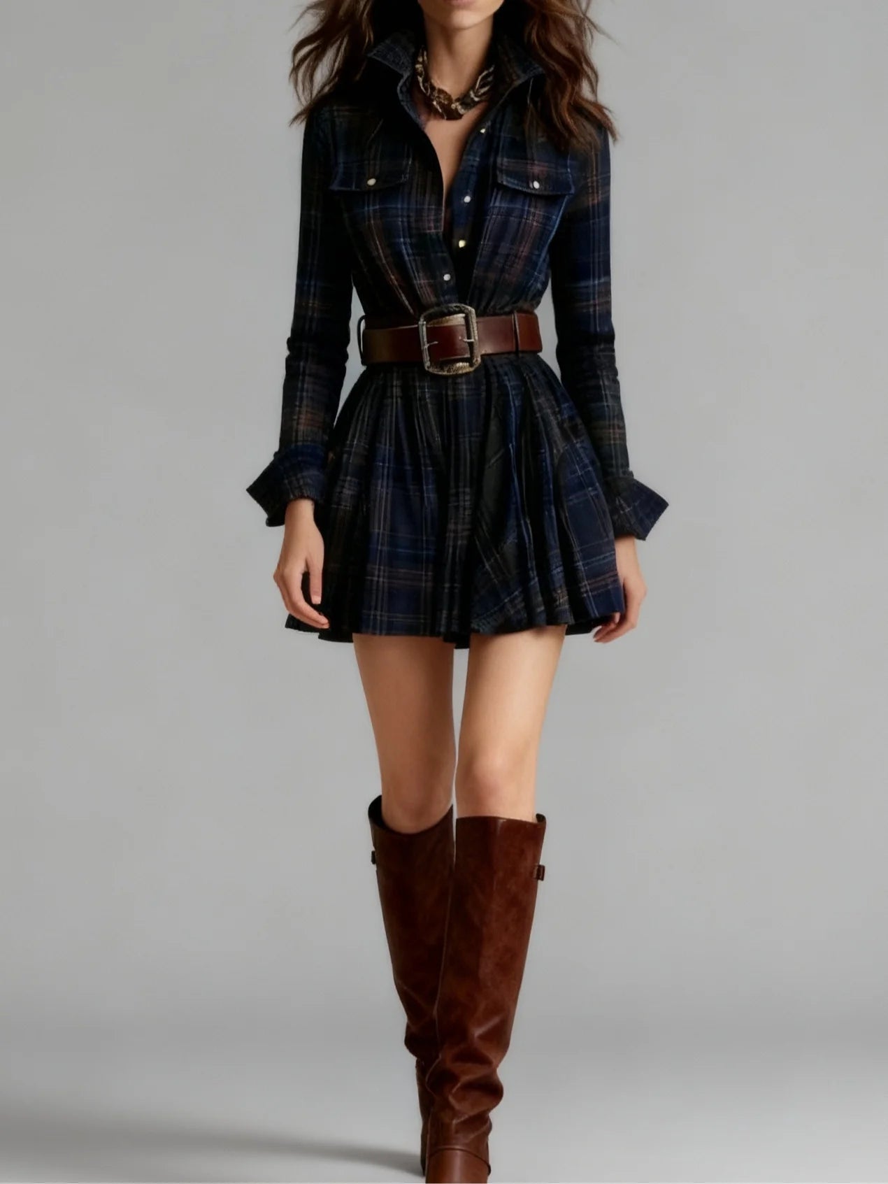 Rosalie Vale™ | The Westhaven Check Dress