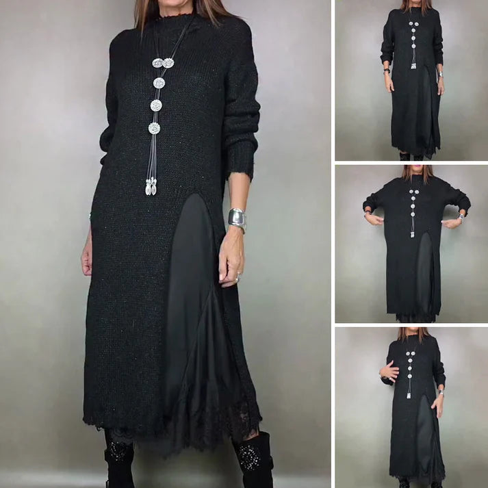 Briar Lune™ | Casual Slit & Suspender Lace Midi Set