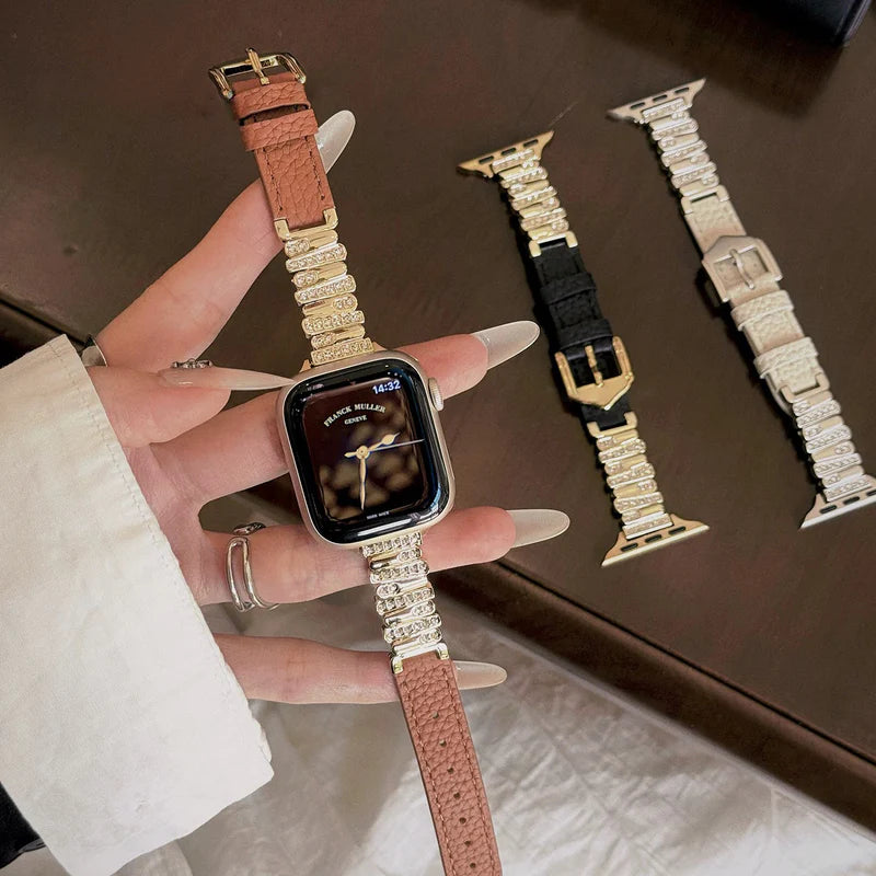 Riveton Edge™ | Premium Leather Apple Band