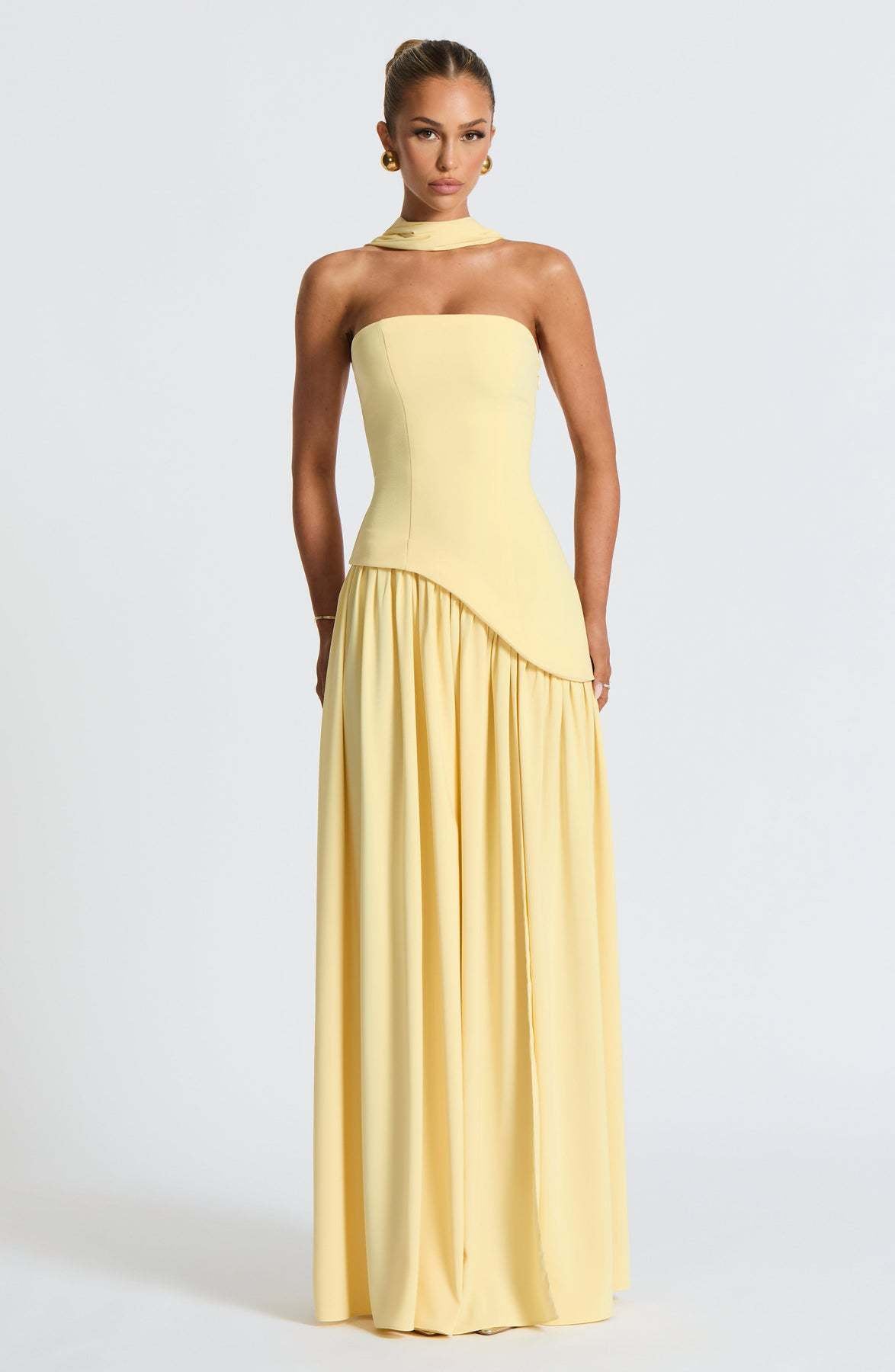 Hampton Royal™ | Lace-Up Back Evening Dress