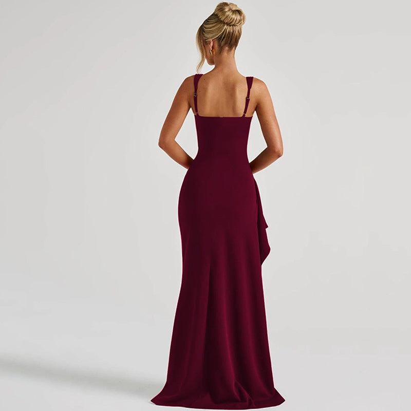 Elara Frost™ | Luxe Silhouette Slip Dress