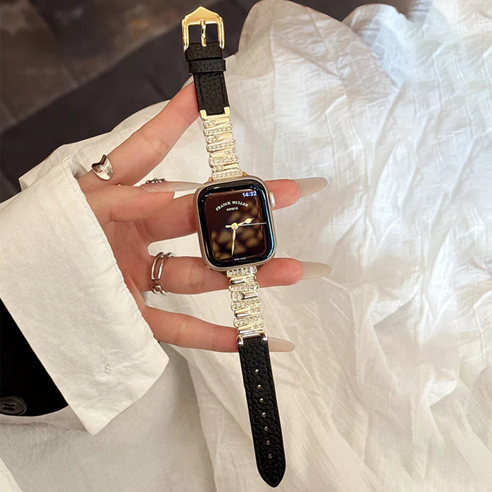 Riveton Edge™ | Premium Leather Apple Band