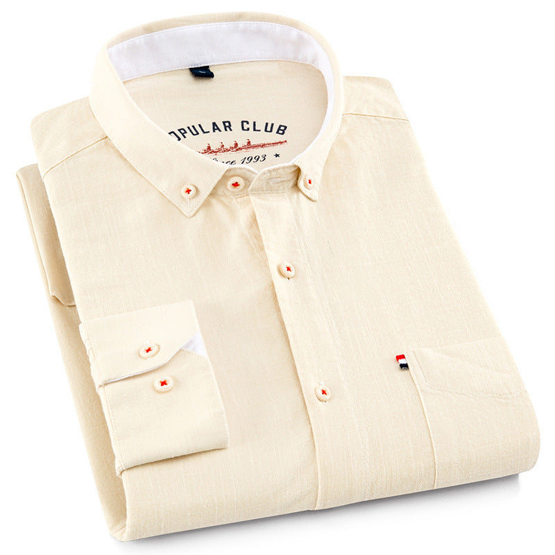 RoyalLinen™ | All-Day Comfort Button-Down