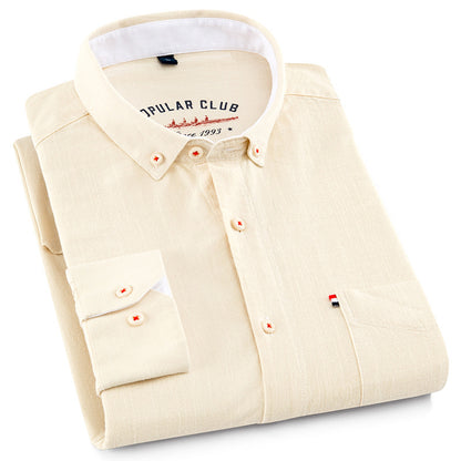 RoyalLinen™ | All-Day Comfort Button-Down
