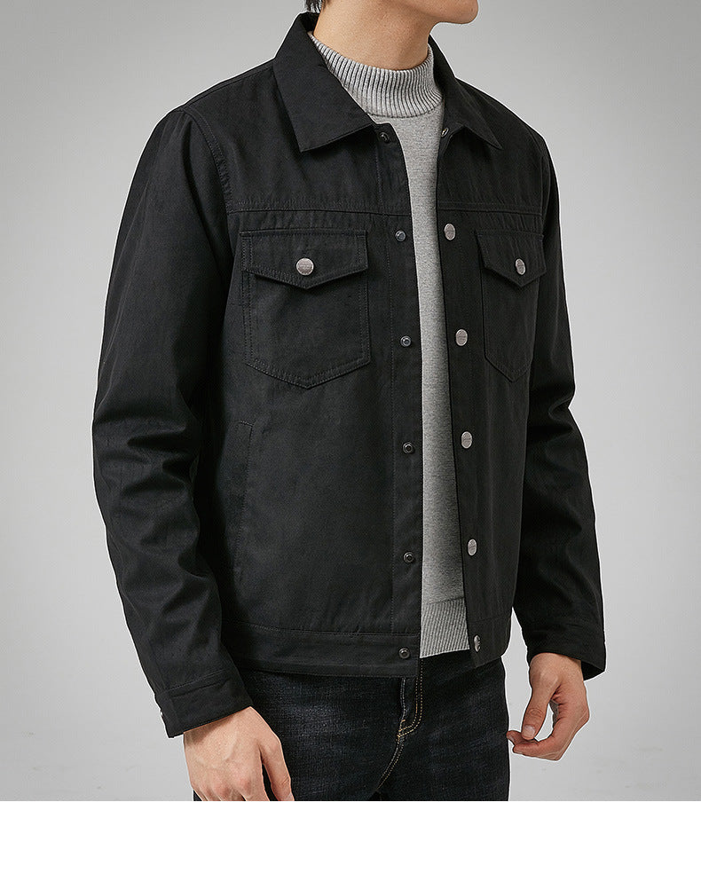 Halden Ridge™ | The Urbancrest Slim Suede Jacket