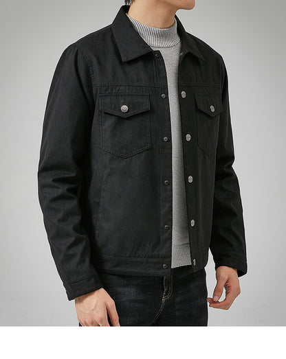 Halden Ridge™ | The Urbancrest Slim Suede Jacket